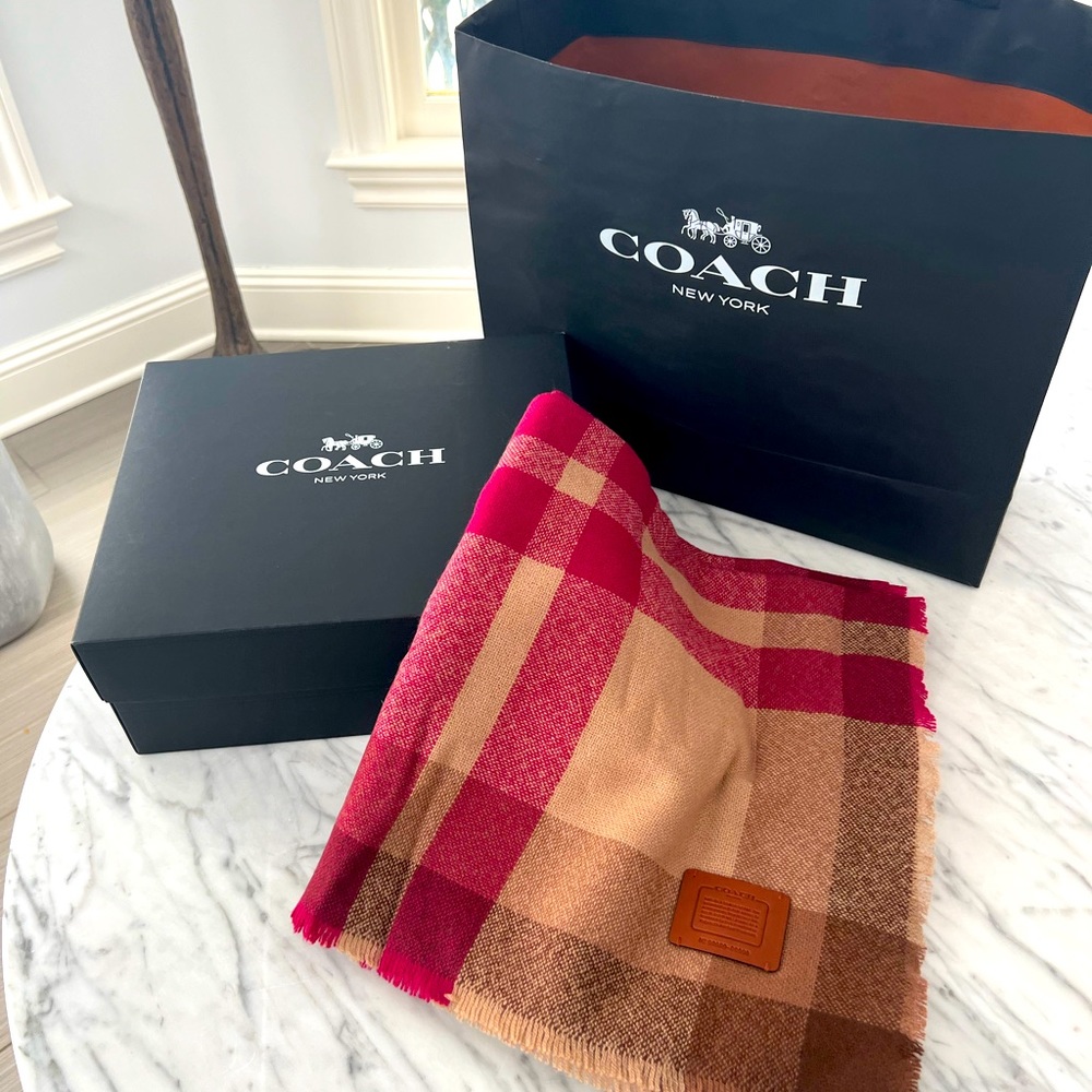 COACH Scarf UNISEX